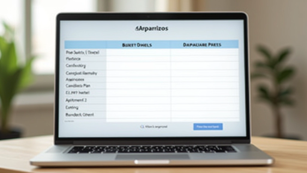 Porównanie cen noclegów w aplikacji